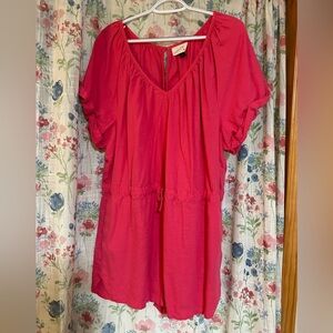 Universal Thread Linen Romper w/ Drawstring